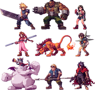 Illustration for article titled JRPG Characters Look So Good As 2D Sprites